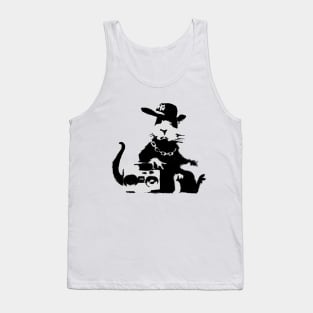 Banksy ghetto blaster Tank Top